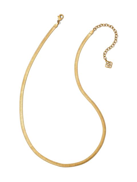 KENDRA SCOTT Kassie Chain Necklace in Vintage Gold