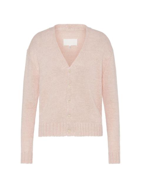 Maison Margiela ribbed V-neck cardigan