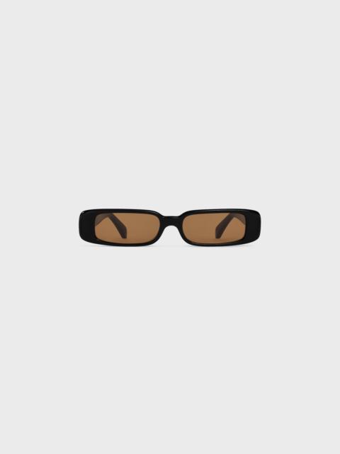 CELINE CL40343U Rectangular S343 sunglasses in Acetate