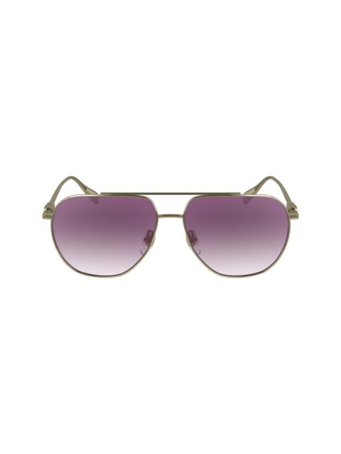 Longchamp Sunglasses Gold/Pink - OTHER