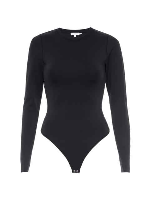 GOOD AMERICAN Women's Sculpting Crewneck Bodysuit - Black