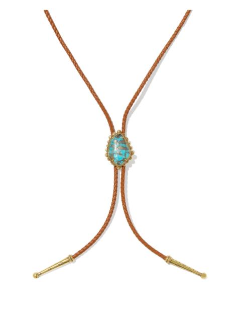 KENDRA SCOTT Ellery Vintage Gold Bolo Necklace
