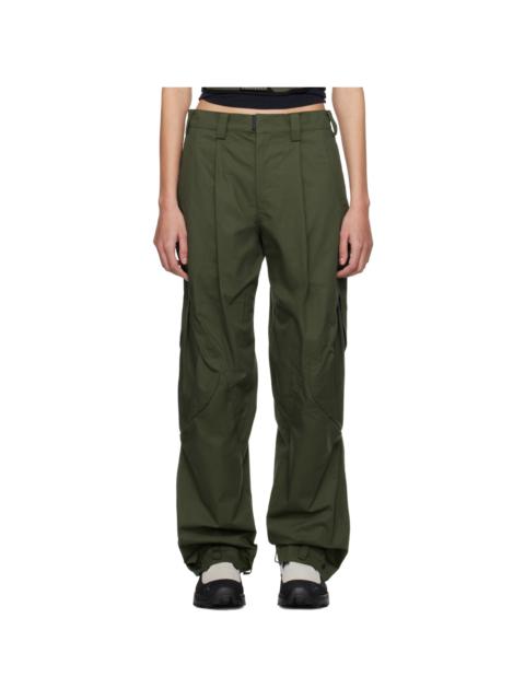 HYEIN SEO Khaki Flap Pocket Trousers