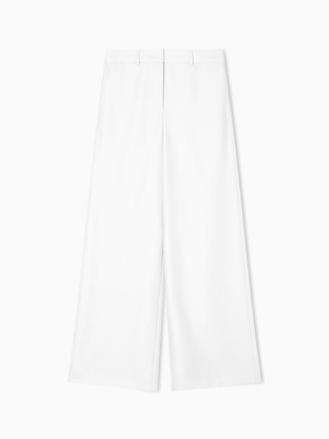 GIORGIO ARMANI WIDE-LEG CASHMERE TROUSERS