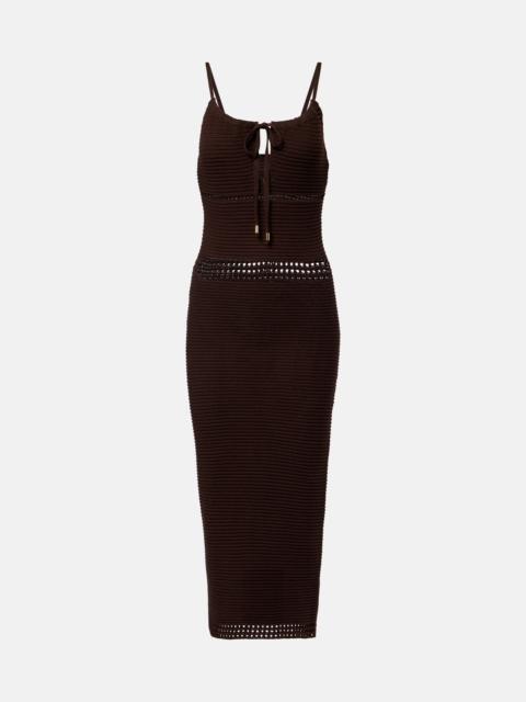 MELISSA ODABASH Nikita crochet midi dress