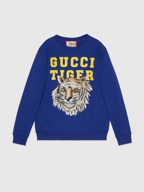 GUCCI Gucci Tiger cotton sweatshirt