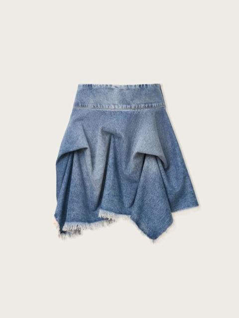 ALLSAINTS CRISSY DENIM MINI SKIRT
