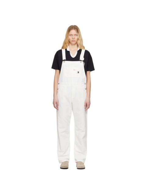 Carhartt Off-White Bib Straight Overalls
