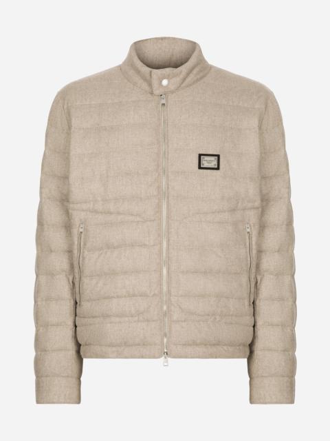 Dolce & Gabbana Quilted cashmere jacket