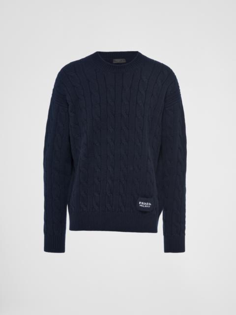Prada Cable knit cashmere sweater