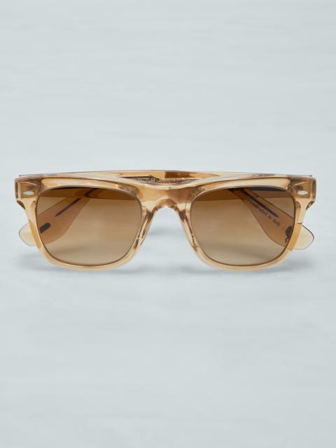 Brunello Cucinelli Mr. Brunello acetate sunglasses with photochromic lenses