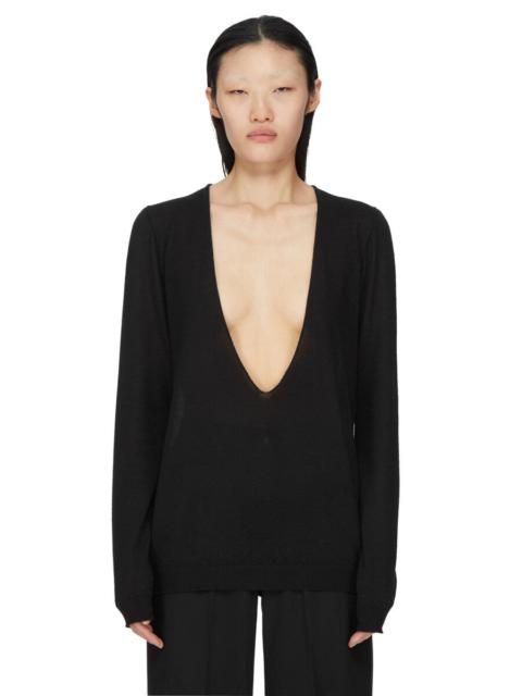 Rick Owens EXTREME V NECK PULL