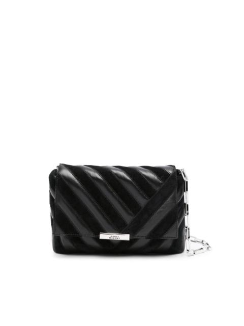 Merine quilted leather crossbody bag