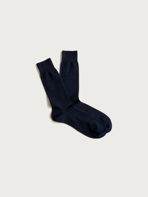 J.CREW Ribbed dress socks