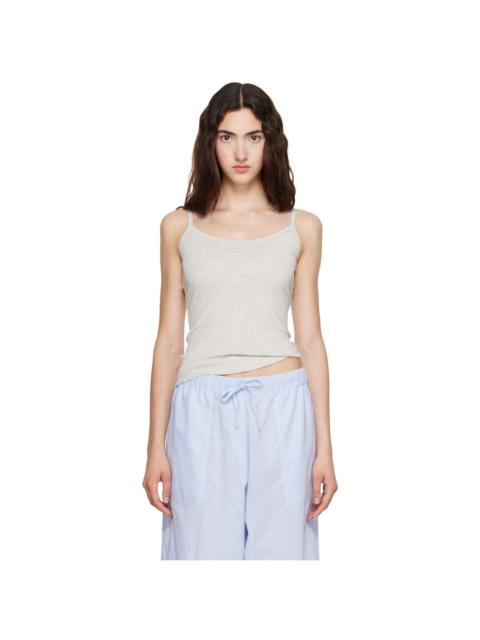 FLORE FLORE Gray Bibi Camisole