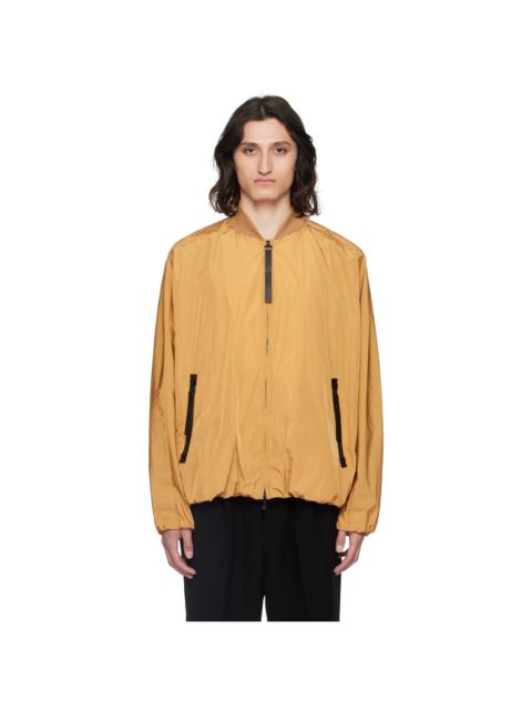 N.Hoolywood Brown Raglan Bomber Jacket