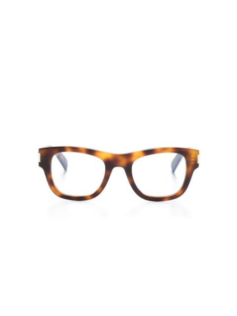 SL 698 square-frame glasses