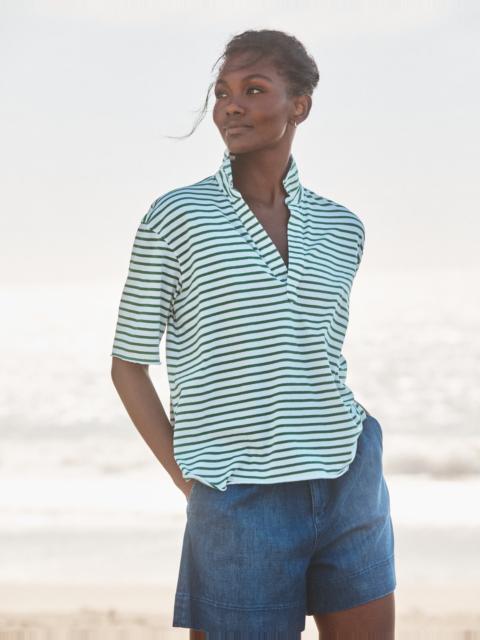 Frank & Eileen Short-Sleeve Popover Henley