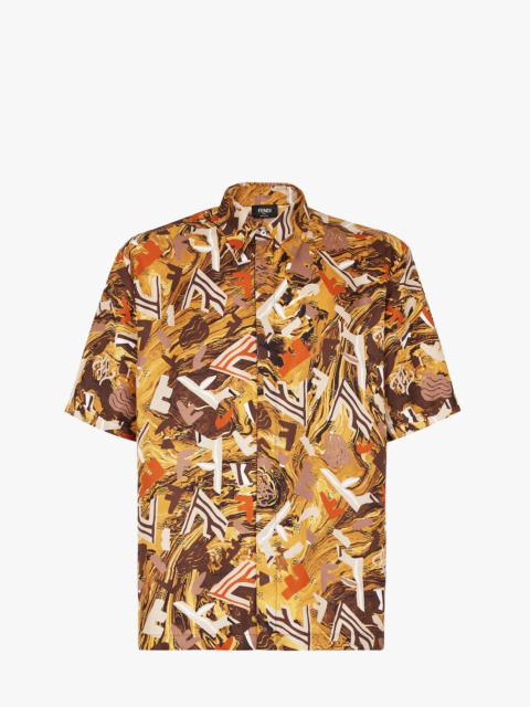 FENDI Multicolor silk shirt