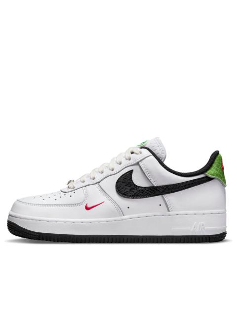 (WMNS) Nike Air Force 1 '07 LX 'Just Do It - Snakeskin' DV1492-101