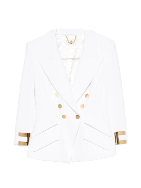 ELISABETTA FRANCHI Elisabetta Franchi Double-breasted Three-quarter Sleeve Jacket
