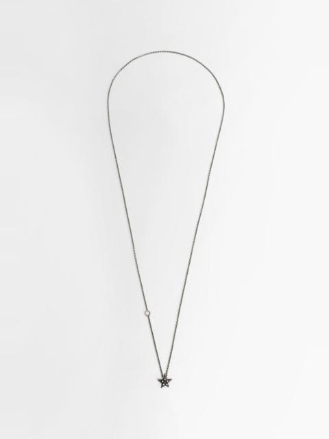 Werkstatt München Chain-Mini-Star-Necklace