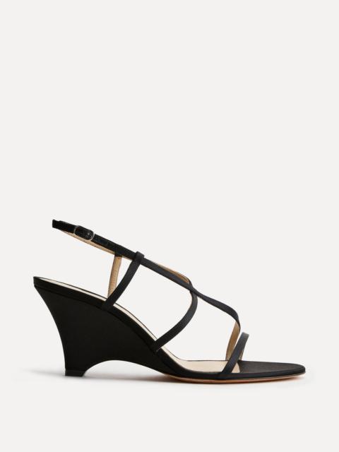 LE MONDE BÉRYL Rio Wedge / Black Satin