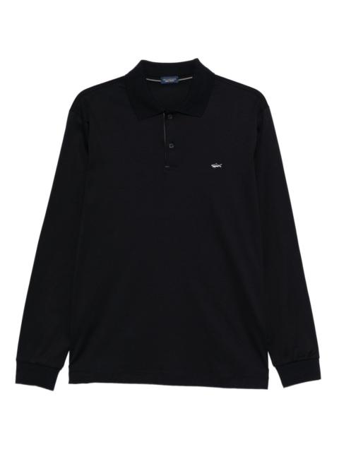 Paul & Shark long-sleeve polo shirt