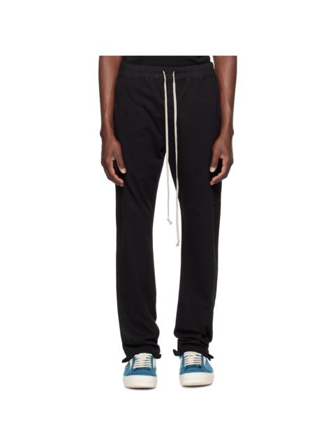 Rick Owens DRKSHDW Black Tower Berlin Drawstring Sweatpants