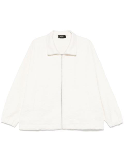 FENDI FF-embossed sweatshirt