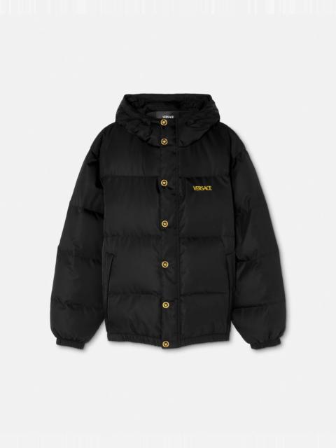 VERSACE Embroidered Puffer Jacket