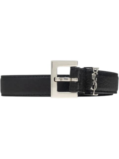 SAINT LAURENT Saint Laurent Cintura Belt Nero