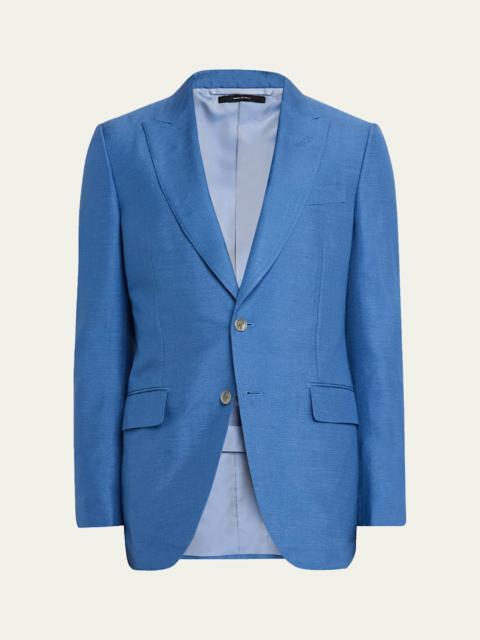TOM FORD Men's Peak Lapel Single-Breasted Sport Coat