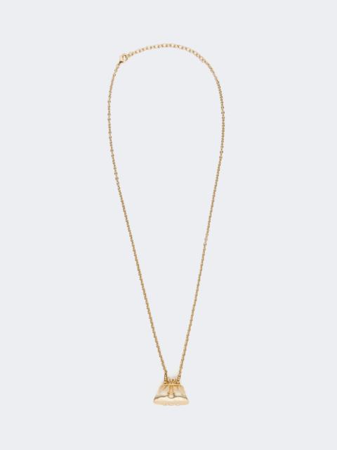 WEEKEND Max Mara PASTICCINOC2 Small Pasticcino Bag pendant necklace - GOLD