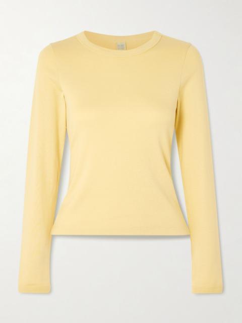 FLORE FLORE Max organic cotton-jersey T-shirt Yellow