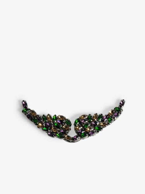 Zadig & Voltaire Strass XL Swing Your Wings Charm