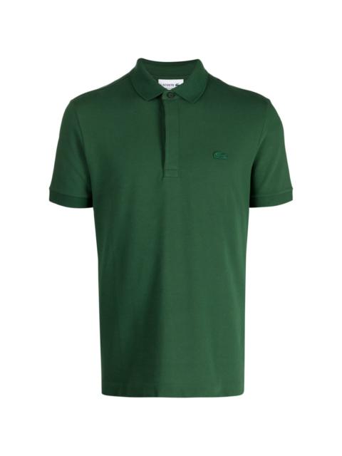 LACOSTE Smart Paris logo-patch polo shirt