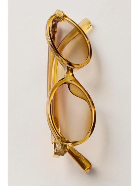 FREE PEOPLE Oh Hello Round Sunglasses