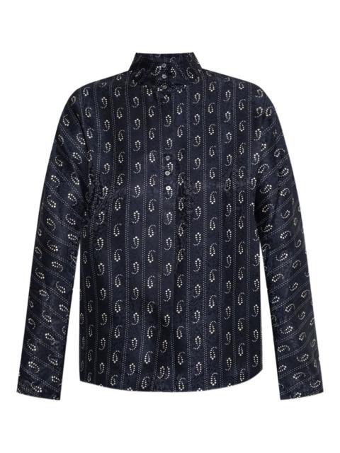 TORY BURCH paisley print blouse