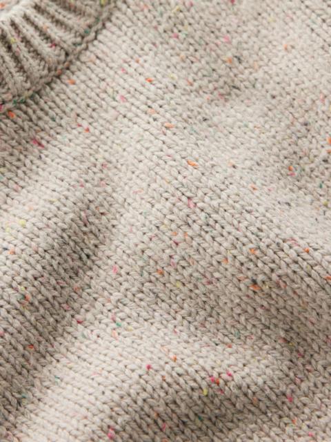 BODEN Davina Puff Sleeve Sweater-Ivory, Nep