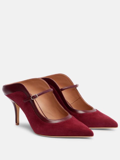 MALONE SOULIERS Delphi 70 suede mules