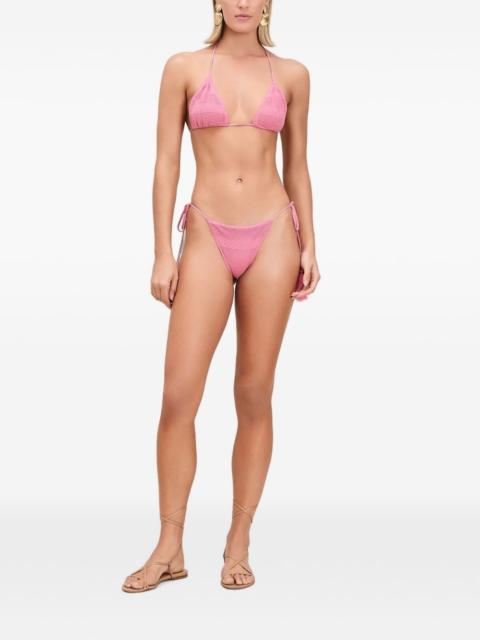 DEVON WINDSOR Ximena tassel-detail triangle bikini top