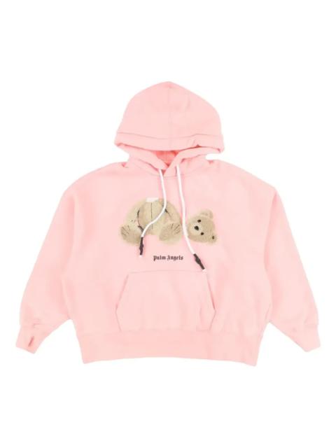 Palm Angels (WMNS) Palm Angels Broken Bear Cotton Hoodie 'Pink' PWBB023F20FLE0033060