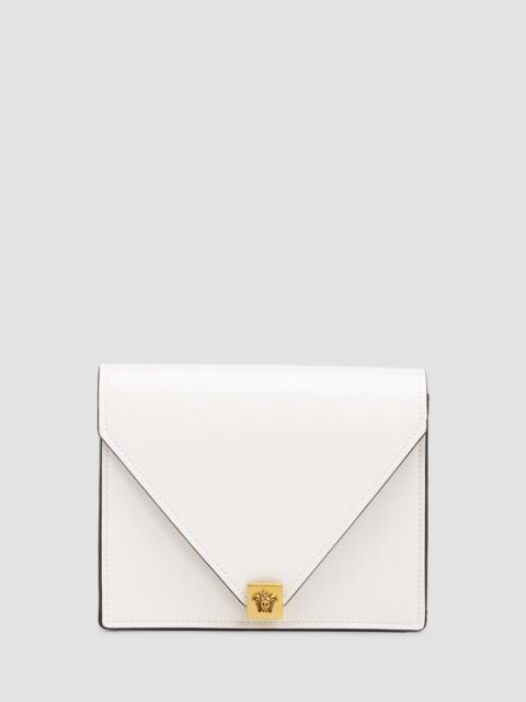 VERSACE Women's Severine Leather Mini Bag - White Gold