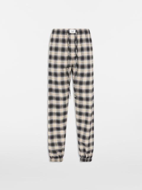 THE ATTICO SAND AND BLACK PANTS