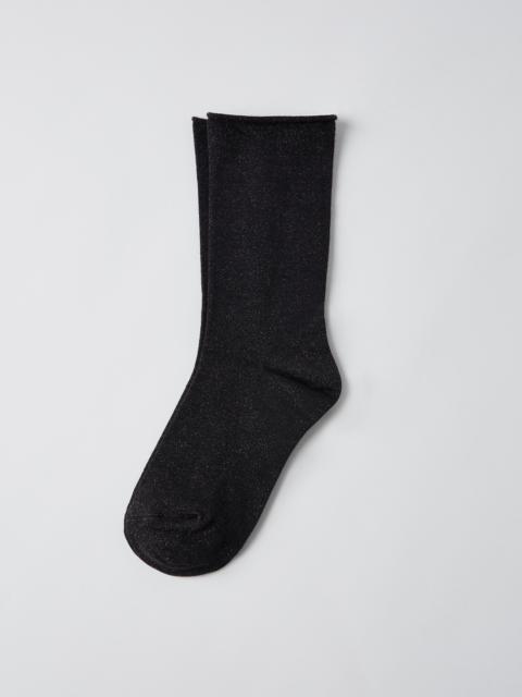 Brunello Cucinelli Cashmere and silk sparkling knit socks