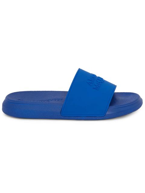 Alexander McQueen Alexander McQueen Pool Slide Ultramarine (Women's)
