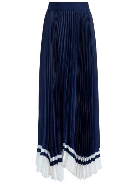 Alice + Olivia KATZ MAXI PLEATED SKIRT