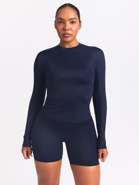 Nike NikeSKIMS Shine Women's Long-Sleeve Crew-Neck Top