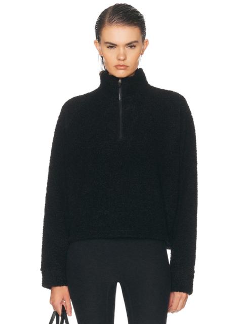 Year of Ours Lucia Half Zip Fleece Pullover